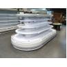 Buy cheap Oval Island Multideck Open Showcase Chiller With Brilliant LED Lights from wholesalers