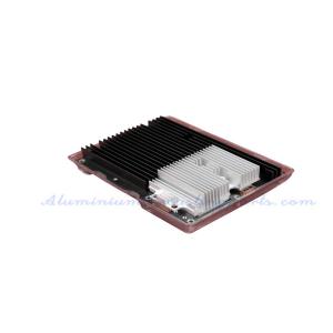 Buy cheap Black / White Anodize Extruded Aluminum Heatsink Temper T3 - T8 from wholesalers