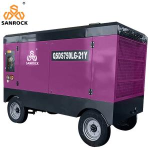 Buy cheap High Pressure Mining Screw Air Compressor Machine from wholesalers