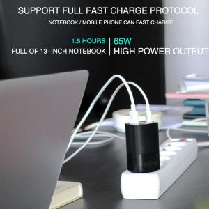 Buy cheap Fast Charging PD3.0 65W Gallium Nitride Charger For Laptop from wholesalers
