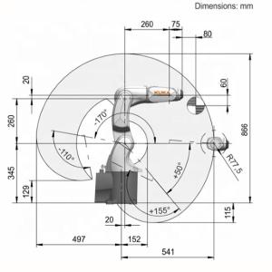 KUKA Small Industrial Robot KR 3 AGILUS Handling Robot