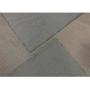 Buy cheap 120GSM Breathable Polyester Mesh Fabric For Gym Bag Office Chair Grey Color from wholesalers