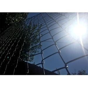 Buy cheap heavy duty chain link fencing/9 gauge chain link fence fabric/black vinyl chain link fence from wholesalers