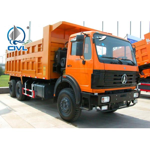 Quality BEIBEN Dump Truck 12 Tires Heavy Duty tipper Truck 8x4 25m3 For 50T Sand Load And Mine Project for sale