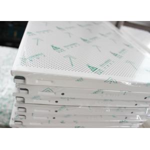 Buy cheap Perforated 600 x 600 Clip In Ceiling Panels from wholesalers