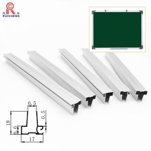 Buy cheap Customized Whiteboard Extruded Aluminum Profile Electrophoresis / Sandblast from wholesalers