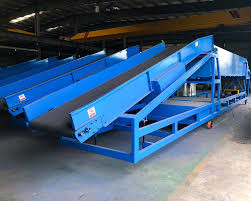 Warehouses Telescopic Conveyor For Truck Loading