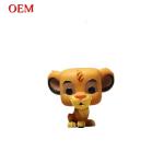 Buy cheap 3D Cartoon Pop Lion Statue Animated Plastic Animal Model Toy from wholesalers