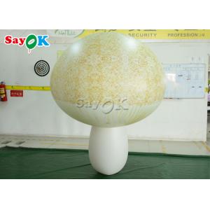 Flame Retardant 1.5mH Inflatable Mushroom For Show Exhibition