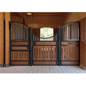 Buy cheap Economic Horse Stable Box Wood Infilled 3.6m Galvanized Intervial Panel from wholesalers