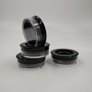 Buy cheap Customized Printing 60ml Plastic Cosmetic Jar With Smooth Surface from wholesalers