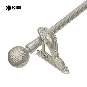 Buy cheap Metal Material 28MM Curtain Rods With Sigle Barcket For House Decor from wholesalers