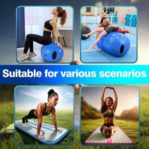 Buy cheap Adjustable Air Roller Inflatable mat, gymnastics mat, Fitness Yoga Roller For Men And Women, Leg And Back Rollers For Muscles, Recovery Muscle Rollers from wholesalers