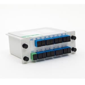 Buy cheap GPON EPON Fiber Optic PLC Splitter , Cassette Plc Splitter 1x8 from wholesalers
