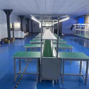 SMT Assembly Line Workbench Table HXT-C2M Automatic PVC Belt Conveyor Assembly