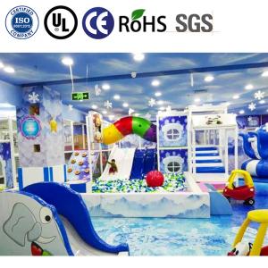 Custom Theme Indoor Playground with 3D Installation Instructions and 1-5 Years
