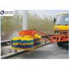 Buy cheap Blue Industrial Sweeping Brush PP Nylon Fabric Custom Guardrail Truck Highway Fence from wholesalers