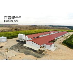 Hot Dip Galvanised Steel Structure Chicken Poultry Farm Shed for Heavy Load