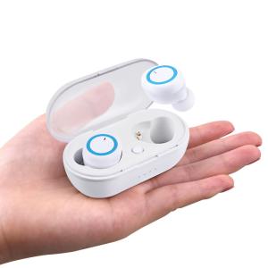 Mini In-Ear TWS Bluetooth Earphone Compact Small Wireless Stereo HD Binaural