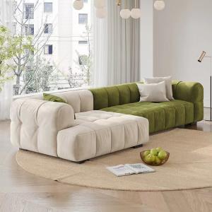 Buy cheap Double Sided Fabric Frosted Retro Velvet Sofa Square Combination from wholesalers
