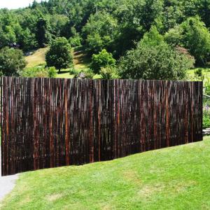 Buy cheap Natural 180cm 240cm Black Bamboo Fence For Garden Decoration Fencing Wall from wholesalers