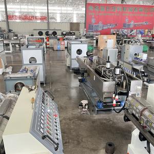 Custom PLC Plastic Pipe Extruder Machine 50-1000kg/h Output