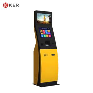 Buy cheap Ultra Slim Self Service Check In Pos Holder Kiosk Multifunction Self Service Kiosk from wholesalers
