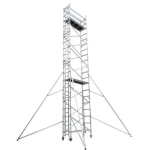 Buy cheap Folding Aluminium Scaffold Tower Ladder Frame Mobile Aluminum Scaffolding from wholesalers