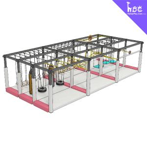 Buy cheap Customizable Ninja Course Obstacle Equipment for Indoor Playgrounds from wholesalers