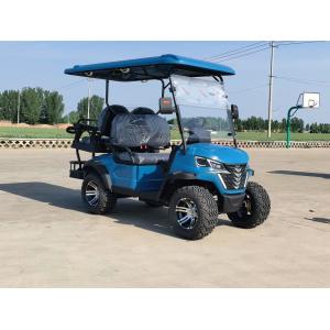 Buy cheap 1740mm Wheelbase Two Seater Golf Cart With LCD Instrument Dashboard from wholesalers