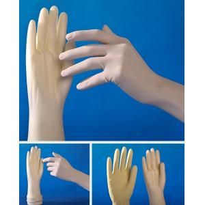 Buy cheap CE Certification Disposable Exam Gloves Natural Latex Surgical Gloves from wholesalers