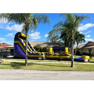 Buy cheap Outdoor Amusement Park Attractive Water Entertainment Big Inflatable Water Slide from wholesalers