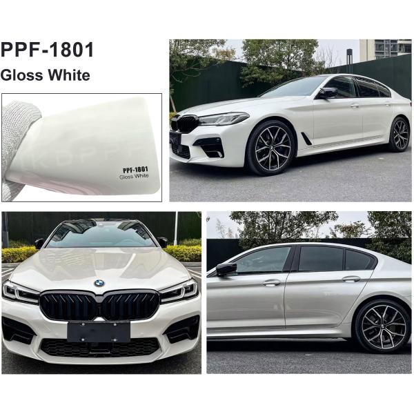 Buy cheap Gloss White Heat Repair Color Paint Protection Film PPF White Car Color Protection from wholesalers
