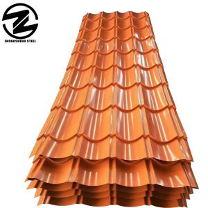 Construction Length Customer Request Dx52D SGCC Galvalume Roofing Tiles