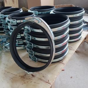 Buy cheap Galvanized Stainless Clips Dust Collection System Rapid Lock Pull Ring Duct Clamp from wholesalers