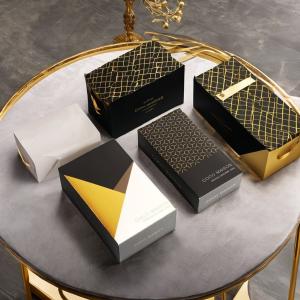 Buy cheap Coated Paper Logo Acceptable Skincare Packaging Tuck End Cosmetic Box For Small Gifts Shower Gel Shampoo Chocolate Perfume from wholesalers