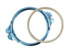 Buy cheap Air System Spiral Pipe Galvanized Pipe Clamp Ventilation Quick Release Locking Rapid Pipe Clamp Dust Hoop Clamps from wholesalers