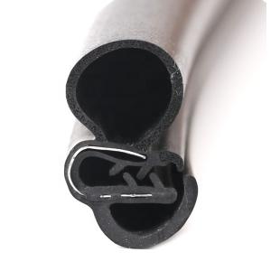 Buy cheap 20-90 Shore Hardness EPDM Rubber Profile for Automatic Car Door Safety Edge Protection from wholesalers