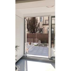 Buy cheap Manual Retractable Sliding Door with 1.2mm Square Frame Profile from wholesalers