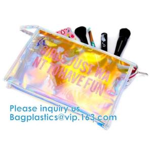 Boidegradable Makeup Cosmetic Bag Packaging Custom Printed Oxo Bottom Seal Eco