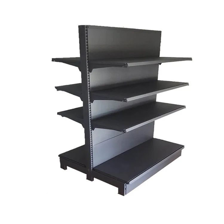 Wholesale custom color size doubl racks for retail store supermarket shelves