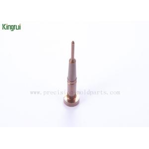 Buy cheap Straight Ejector Pins And Sleeves Brass Custom Processing KR008 from wholesalers