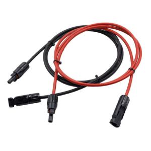 Buy cheap 10 Meter Dual Connector 4mm2 6mm2 Solar Extension Cable from wholesalers