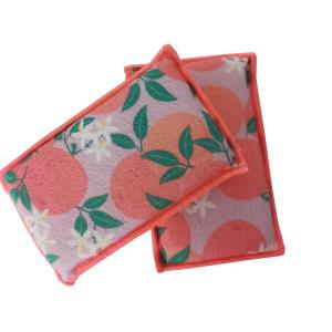 Non-Scratch Sponge Scrubber Heavy Duty Multi-Purpose Cleaning Dishes Pots Pans