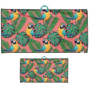 Buy cheap Digital Print Woven Microfiber Waffle Golf Towel With Custom Logo from wholesalers