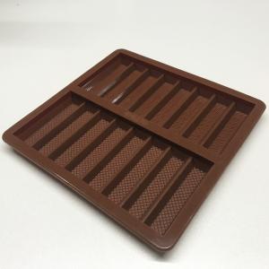 Buy cheap MHC Custom Chocolate Mold Rectangle Silicone Dubai Bar Chocolate Molds from wholesalers