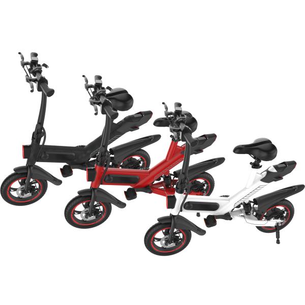 Commuting / Leisure Lightest Electric Folding Bike Triangular Stable Stucture