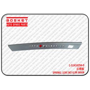 1-51416294-0 1514162940 Rear Main No 6 Leaf Spring Suitable For ISUZU CXZ CYZ