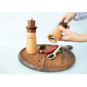 Classic Look Wooden Salt And Pepper Grinders for Elegant Dining Experience