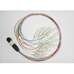 SC Hydra 12 Strand Fiber Cable Assembly MTP MPO Patch Cord For FTTX